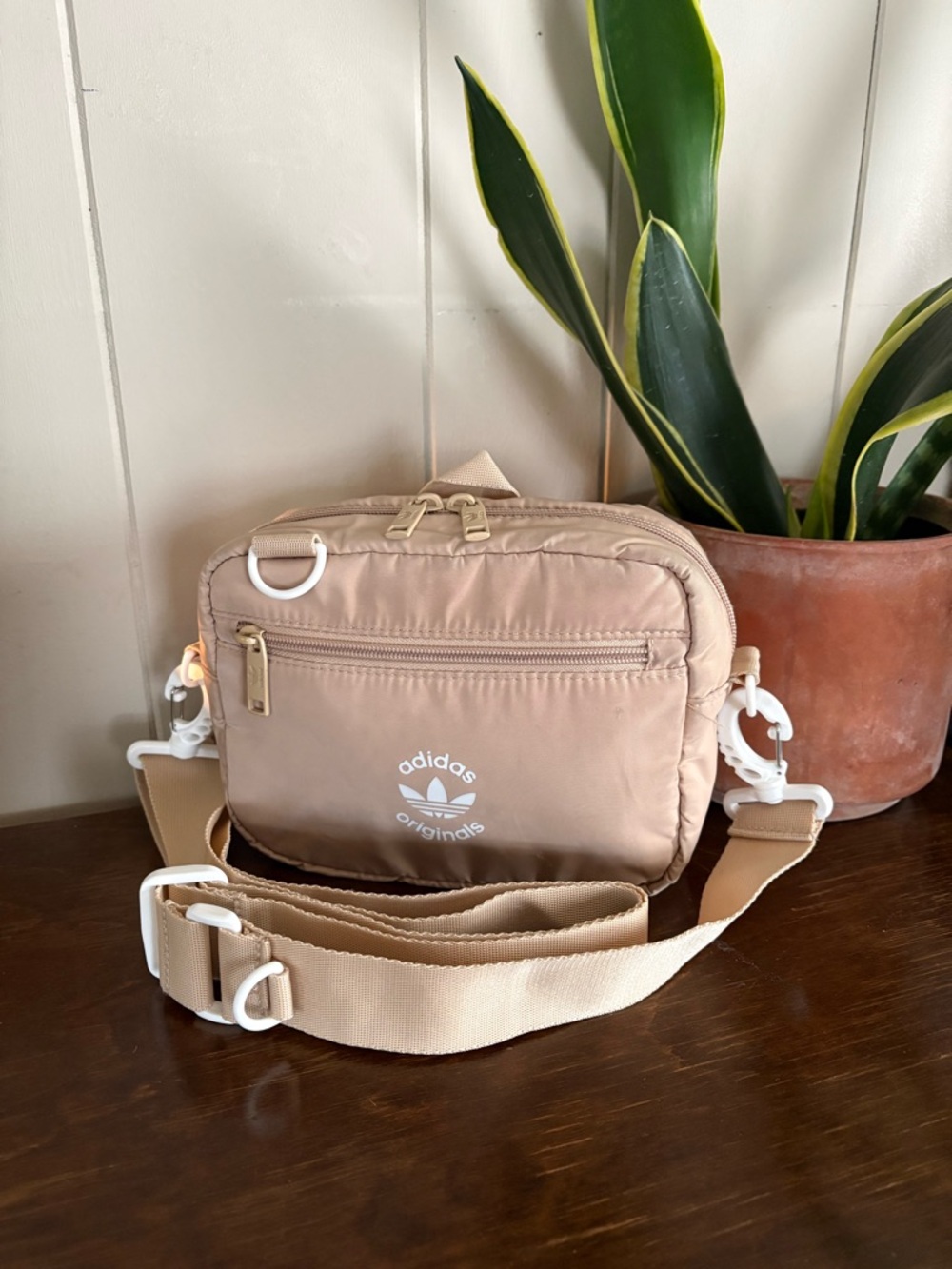 adidas Originals Beige/Tan Crossbody Belt Bag